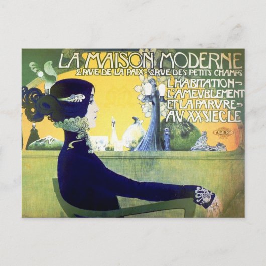 La Maison Moderne Briefkaart (Voorkant)