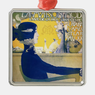 La Maison Moderne, c.1902 Metalen Ornament