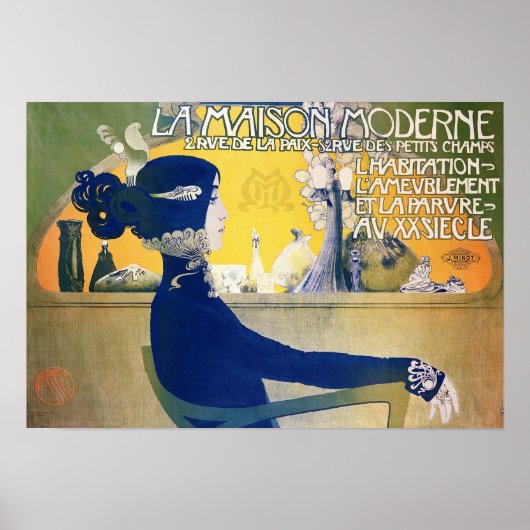 La Maison Moderne, c.1902 Poster (Voorkant)