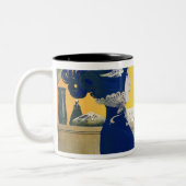 La Maison Moderne, c.1902 Tweekleurige Koffiemok (Links)