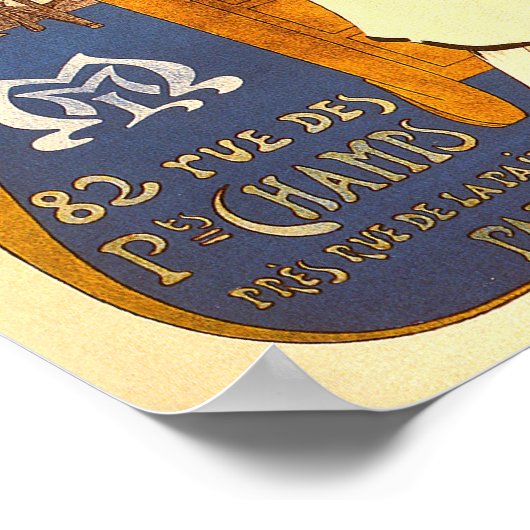 La Maison Moderne, Maurice Biais Poster (Hoek)