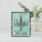 La Maison Rococo ~ Uitnodiging (Staand voorkant)