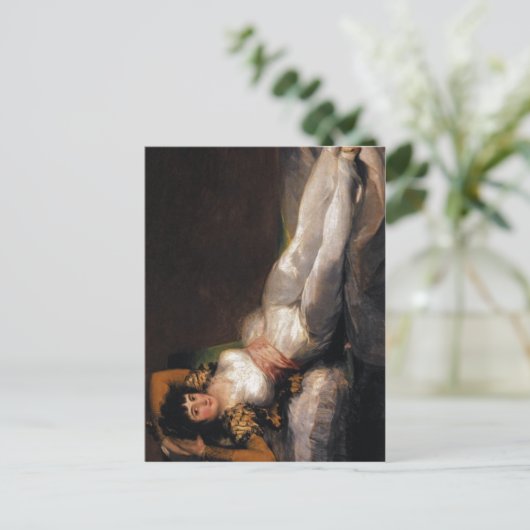 La Maja Vestida Maja (Goya) Francisco de Goya Fran Briefkaart (Staand voorkant)