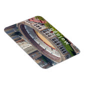 La Malagueta - de arena in Malaga. Magneet (Rechterzijde)