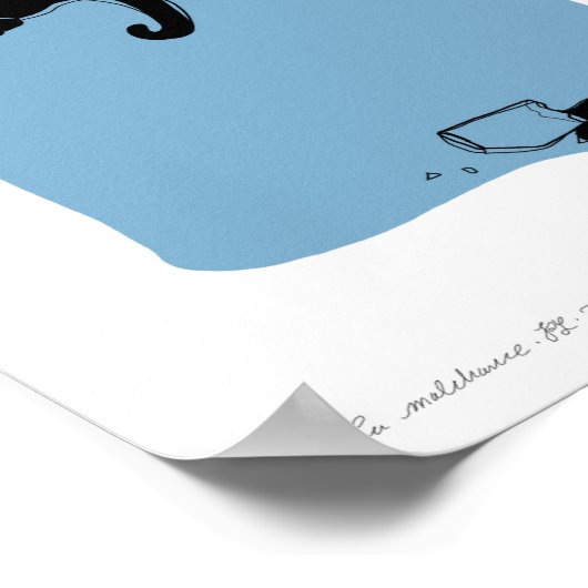 La Malmay (Bad Luck) Poster (Hoek)