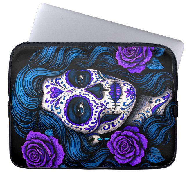 La Mamá Más Chingona Grappige Spaanse moeder Laptop Sleeve (Voorkant)