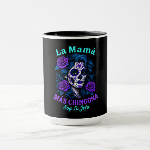 La Mamá Más Chingona Grappige Spaanse moeder Mok