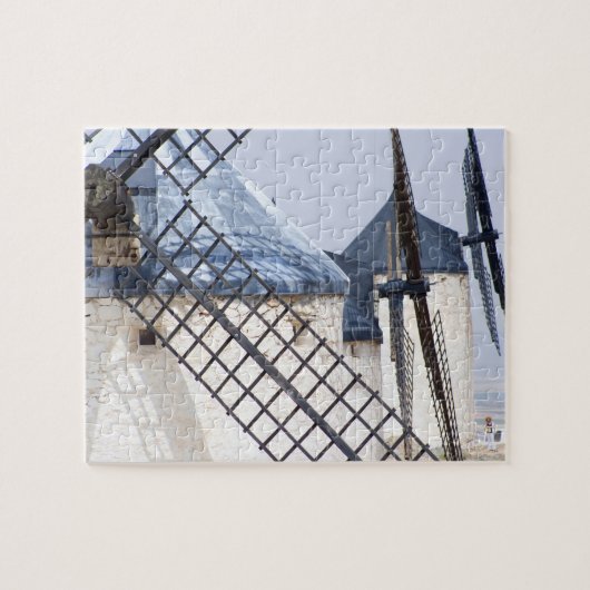 La Mancha, Spanje. Don Quichot beroemd gekanteld o Legpuzzel (Horizontaal)