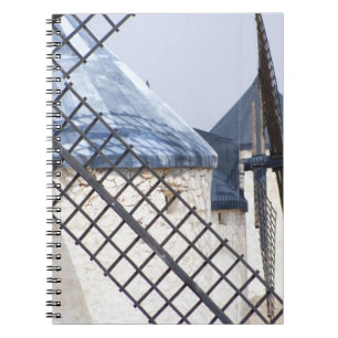 La Mancha, Spanje. Don Quichot beroemd gekanteld o Notitieboek