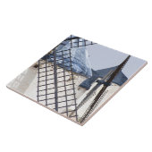 La Mancha, Spanje. Don Quichot beroemd gekanteld o Tegeltje (Zijkant)