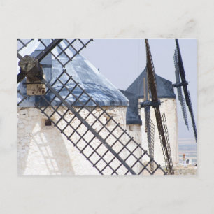 La Mancha, Spanje. Don Quixote vocht beroemd tegen Briefkaart