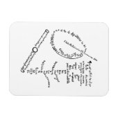 La Mandoline, l'oeillet et le bambou, Apollinaire Magneet (Horizontaal)