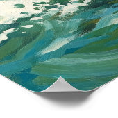 LA MANEUVER DU CANOË (De kanotocht) Poster (Hoek)