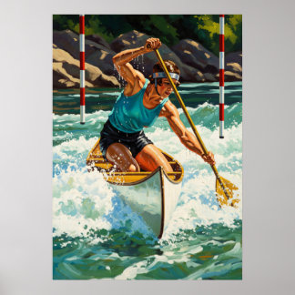 LA MANEUVER DU CANOË (De kanotocht) Poster