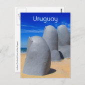 la mano punta del este briefkaart (Voorkant / Achterkant)