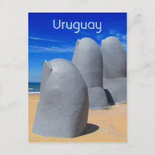 la mano punta del este briefkaart