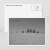 La Mano zwart-wit Briefkaart (Voorkant / Achterkant)