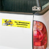 La Maquina Amarilla Bumpersticker (Op Truck)