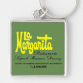 La Margarita Restaurants of Illinois Sleutelhanger (Voorkant)
