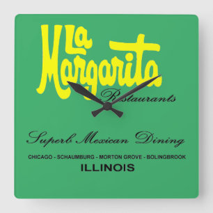 La Margarita Restaurants of Illinois Vierkante Klok