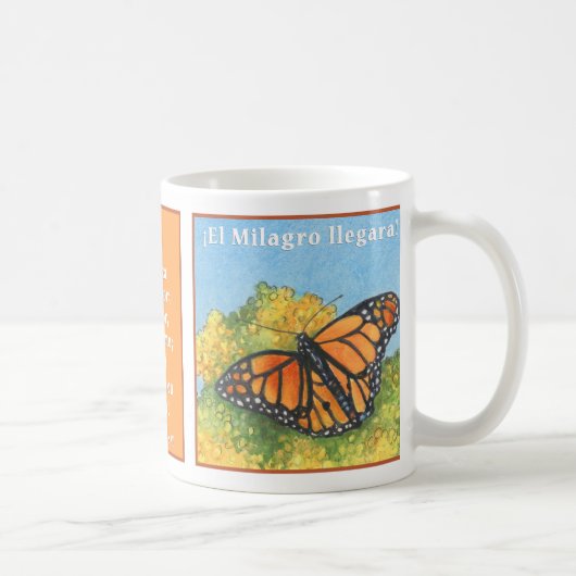 La Mariposa Monarca, taza de café Koffiemok (Rechts)