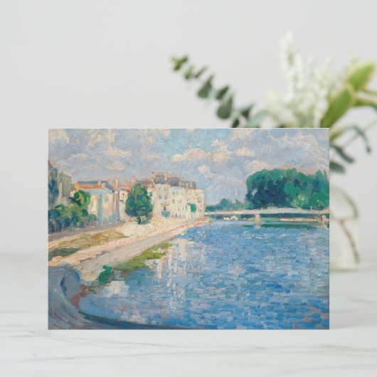 La Marne à Lagny Henri Lebasque | (Staand voorkant)