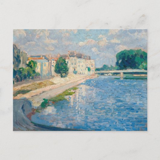 La Marne à Lagny Henri Lebasque | Briefkaart (Voorkant)