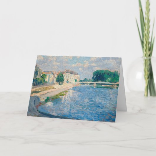 La Marne à Lagny Henri Lebasque | Kaart (Voorkant)