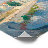 La Marne à Lagny Henri Lebasque | Poster (Hoek)