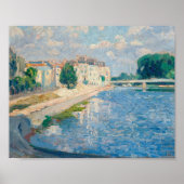 La Marne à Lagny Henri Lebasque | Poster (Voorkant)