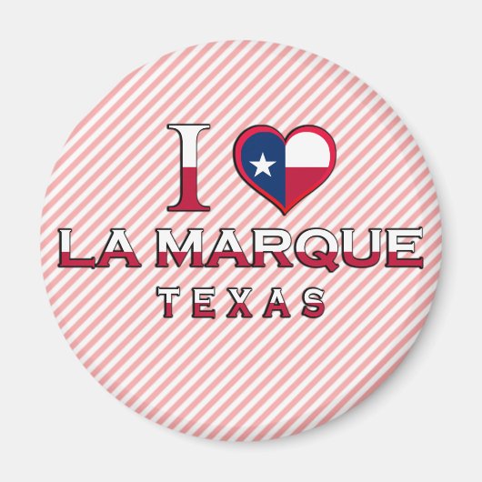 La Marque, Texas Magneet (Voorkant)