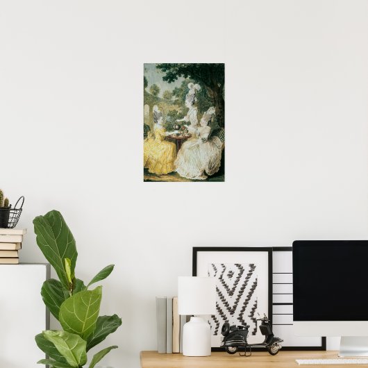 La Marquise de Montesson Poster (Thuiskantoor)