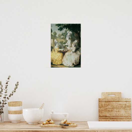 La Marquise de Montesson Poster (Keuken)