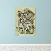 La Marseillaise Canvas Afdruk (Insitu (Houten vloer))