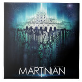 La-Martiniere College Lucknow Premium Merchandize Tegeltje (Voorkant)