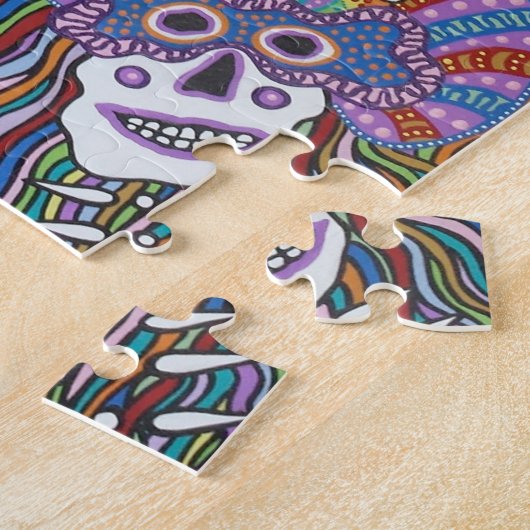 La Mascarada de los Muertos Legpuzzel (Zijkant)
