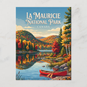 La Mauricie Nationaal Park Canada Briefkaart