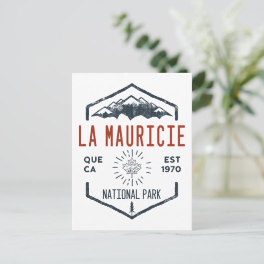 La Mauricie National Park Canada Briefkaart (Staand voorkant)