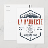 La Mauricie National Park Canada Briefkaart (Voorkant / Achterkant)