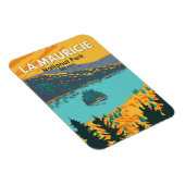 La Mauricie National Park Travel Art  Magneet (Rechterzijde)