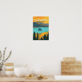 La Mauricie National Park Travel Art  Poster (Keuken)