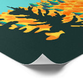 La Mauricie National Park Travel Art  Poster (Hoek)