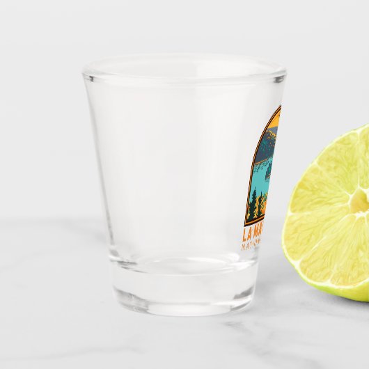 La Mauricie National Park Travel Art  Shot Glas (Links)