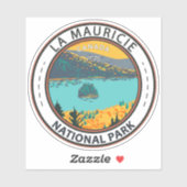 La Mauricie National Park Travel Art  Sticker (Vel)