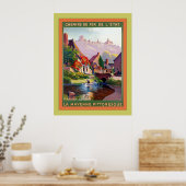 La Mayenne ~ Frans reizen Poster (Keuken)
