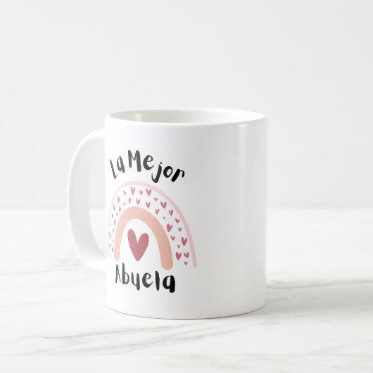 LA MEJOR ABUELA COFFEE MOK (beste grootmoeder) (Voorkant links)