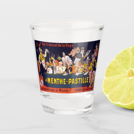 La Menthe Pastille Shot Glass Shot Glas (Voorkant)