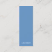 La Mer Bladwijzer Mini Visitekaartje (Achterkant)