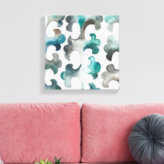 La Mer Canvas Afdruk (Insitu (Woonkamer))