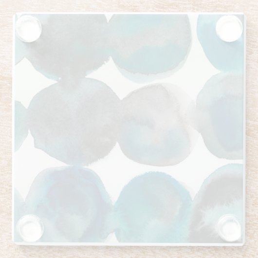 La Mer - Circles Glazen Onderzetter (Achterkant)